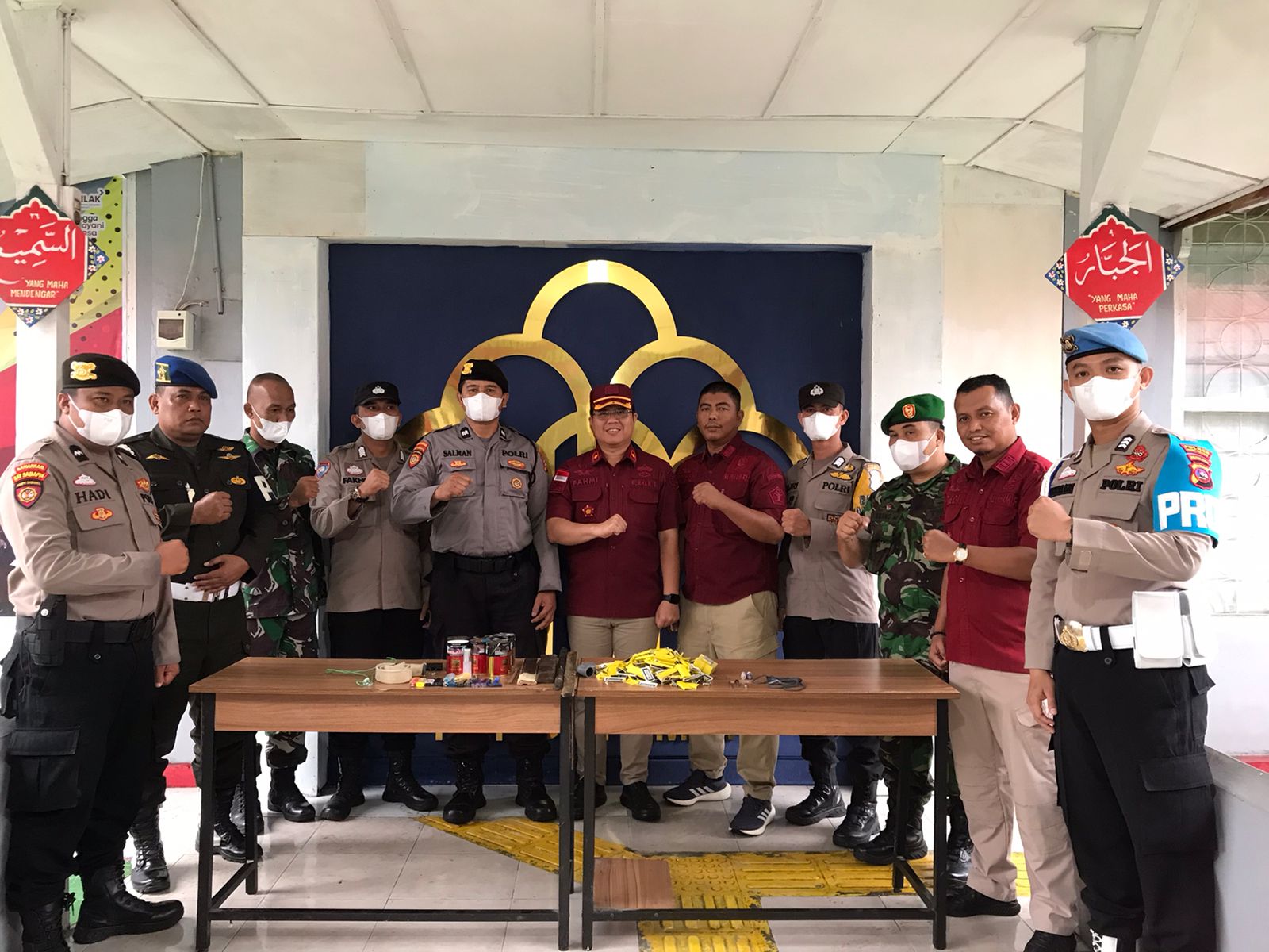 Bersama TNI Polri, Rutan Padang Panjang Gelar Apel Siaga 3 + 1